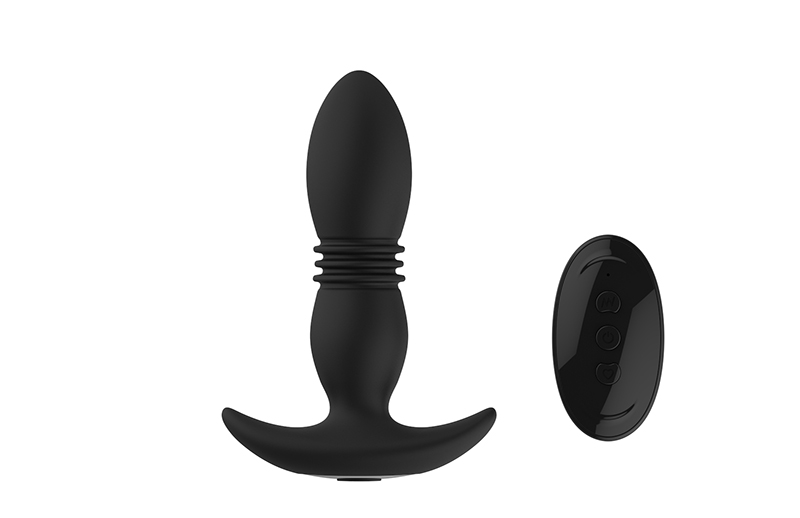 Remote ControlThrusting Vibrator Men Sex Toys Anal Butt Plug 